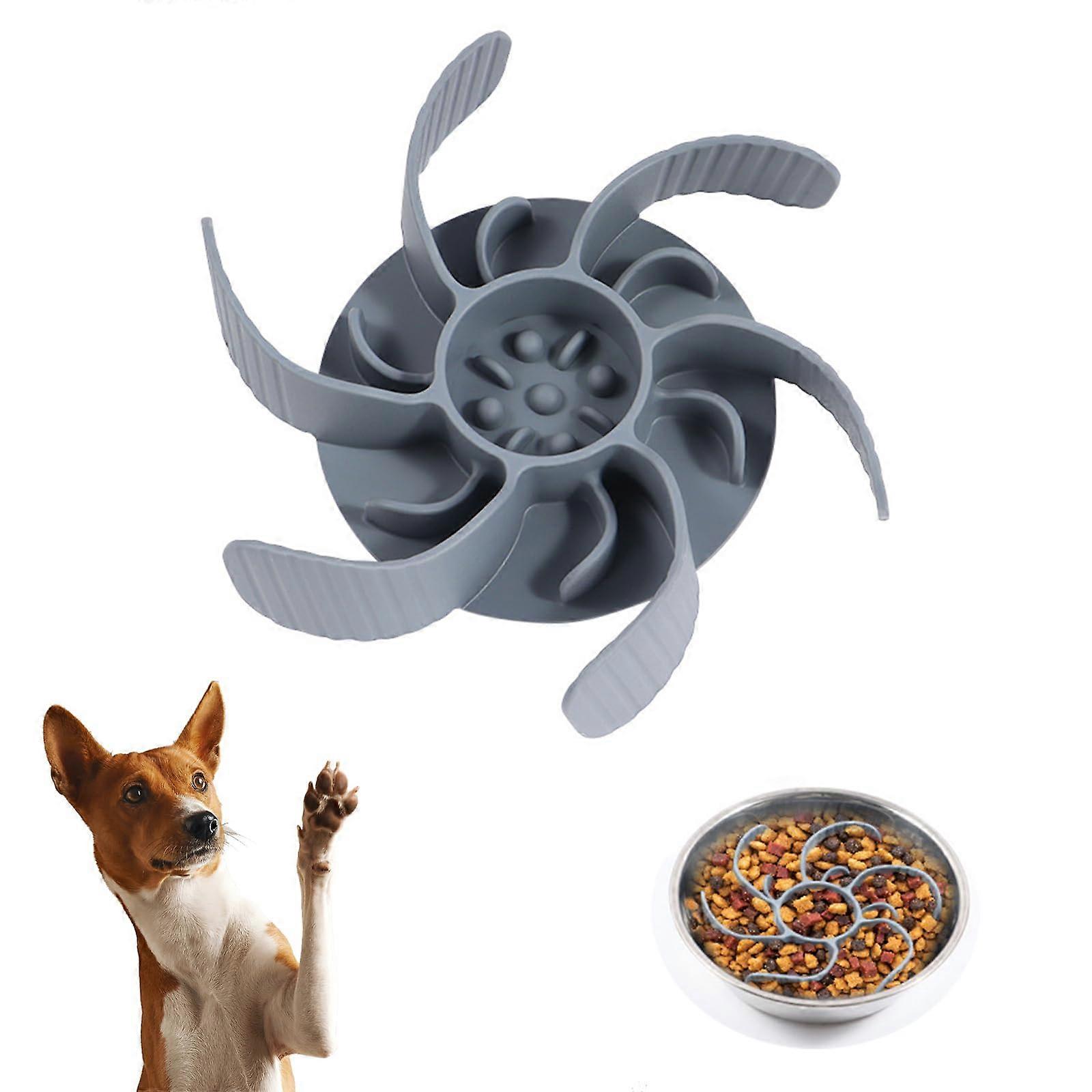 Anti Sling Insert for Bowl Slow Feeder Dog Bowl Insert Suction Cups Non-Slip 11 cm