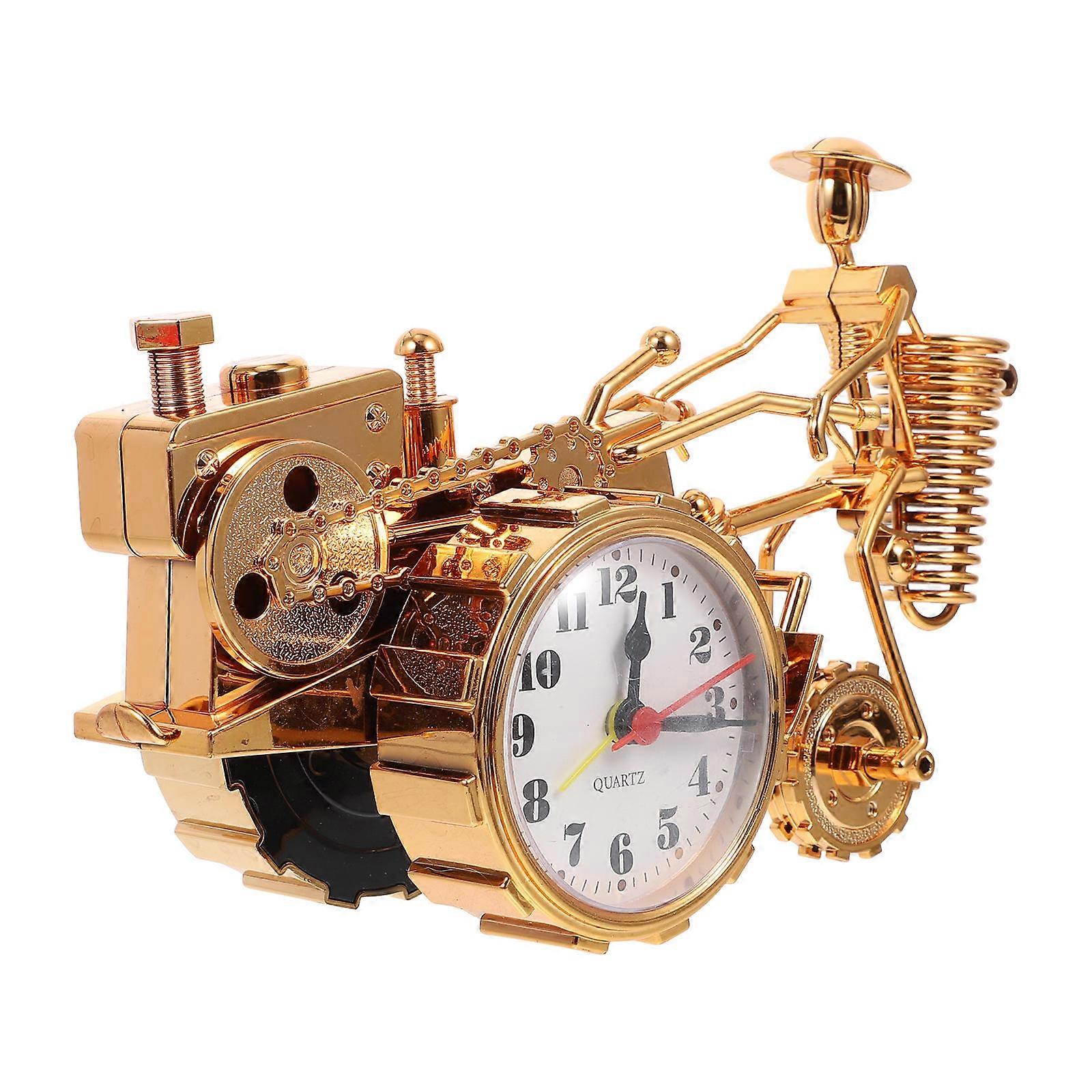 Vintage Tractor Model Clock Combining Retro And Modern Styles Suitable For Home Office And Dormitory 1Pack