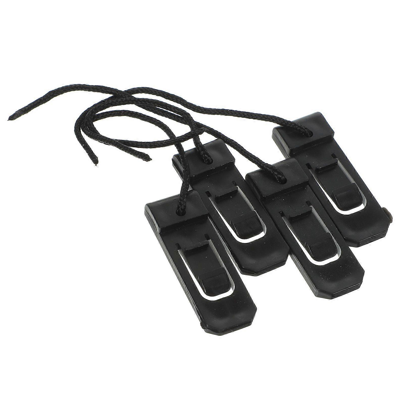 4 قطع من النوع المفاجئ سبليت لوح التزلج زعنفة الفاصل لوح التزلج لوح المياه الطويل المستجمعات مجداف لوح التزلج تبعي استبدال الشاطئ في الهواء الطلق لركوب الأمواج (أسود 4.3 