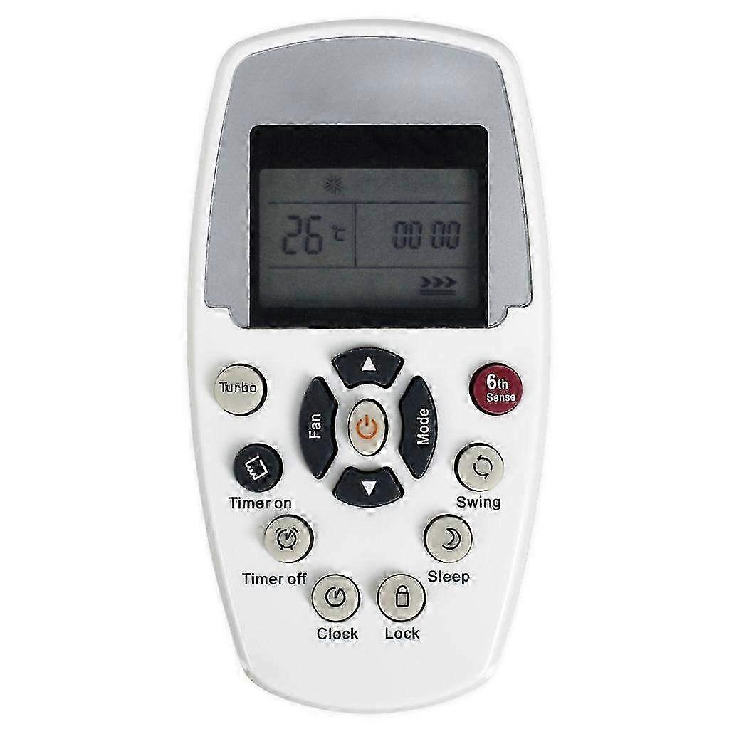 Replacement Universal LCD Air Conditioner Remote Control for Whirlpool DG11E5-05 WLP1 Models - AC Remote Controller