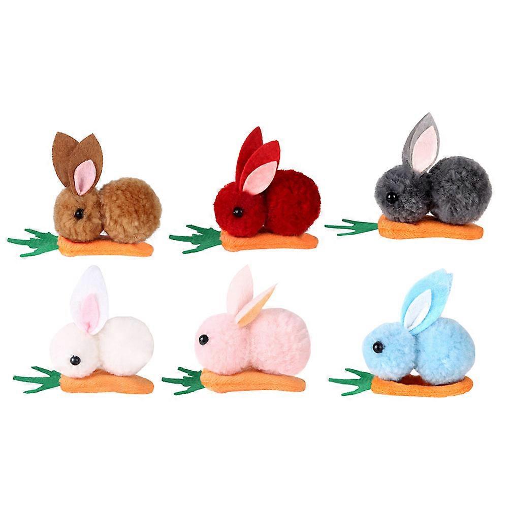 Festive Rabbit Hair Clips Featuring Delicate Appearance Design