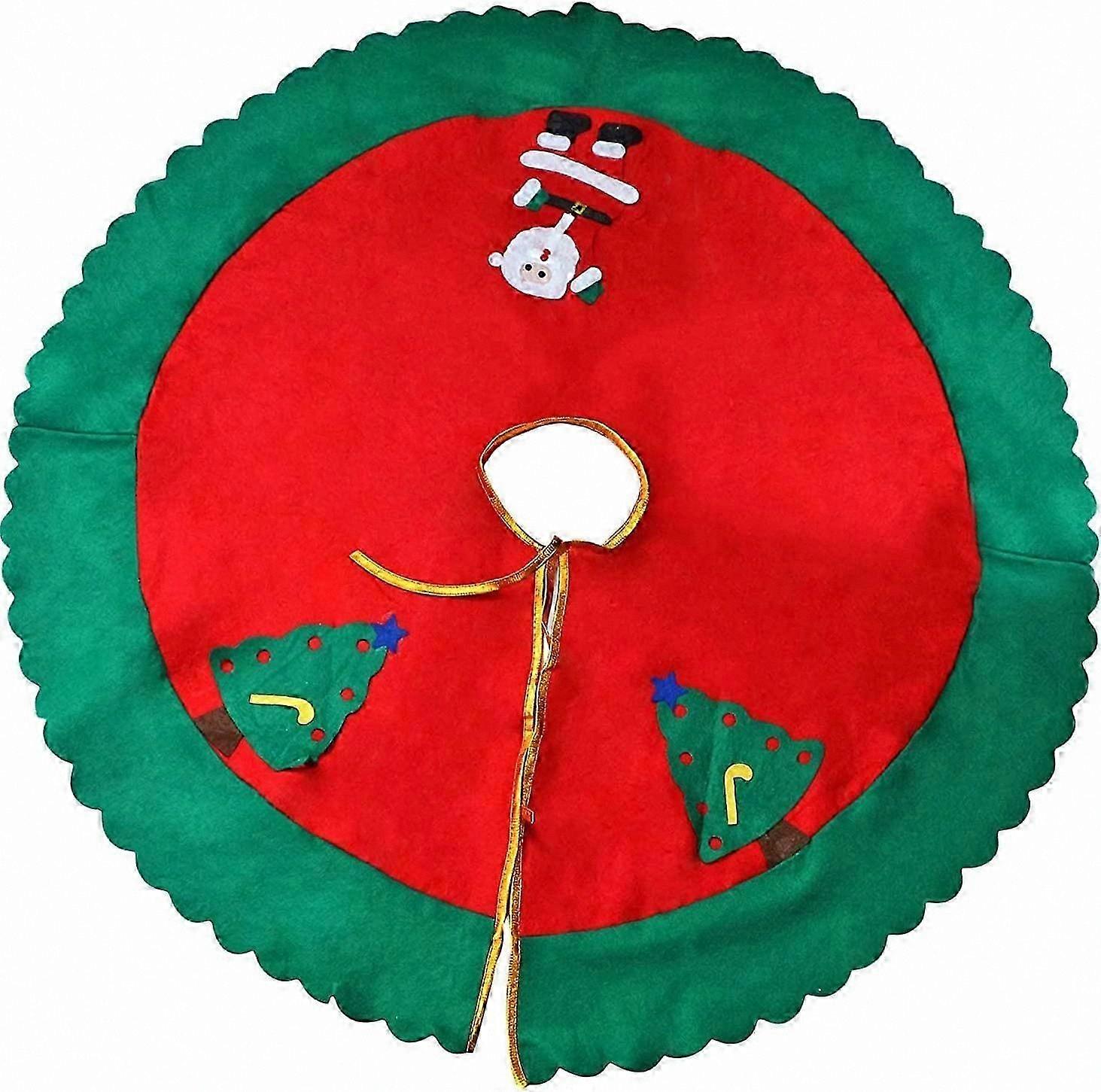 Festive Tree Skirt, 90cm Diameter