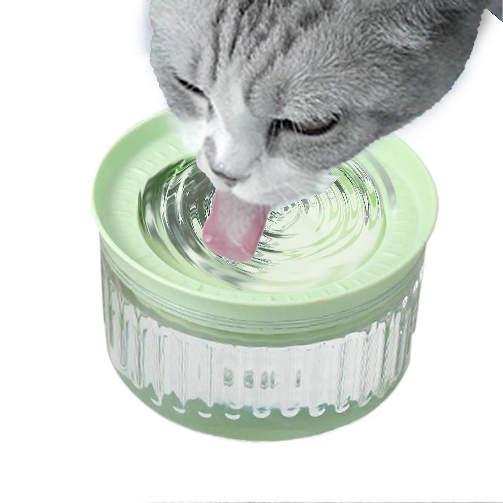Large Cat Water Bowl – 1800 ml Leak-Proof Water Dispenser for Dogs and Cats – Slow Drinking Pet Supplies, Durable Design