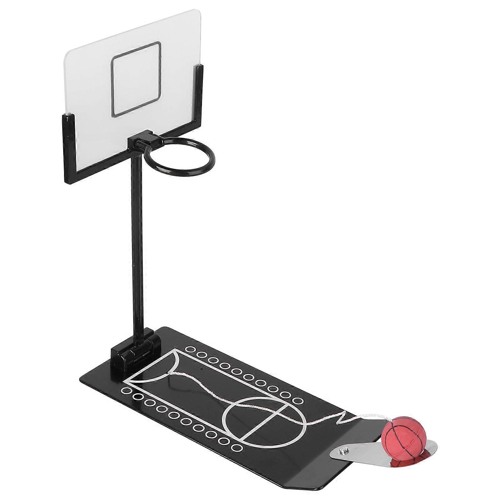 1pc Desktop Basketball Toy Basketball Game Decompression Toy