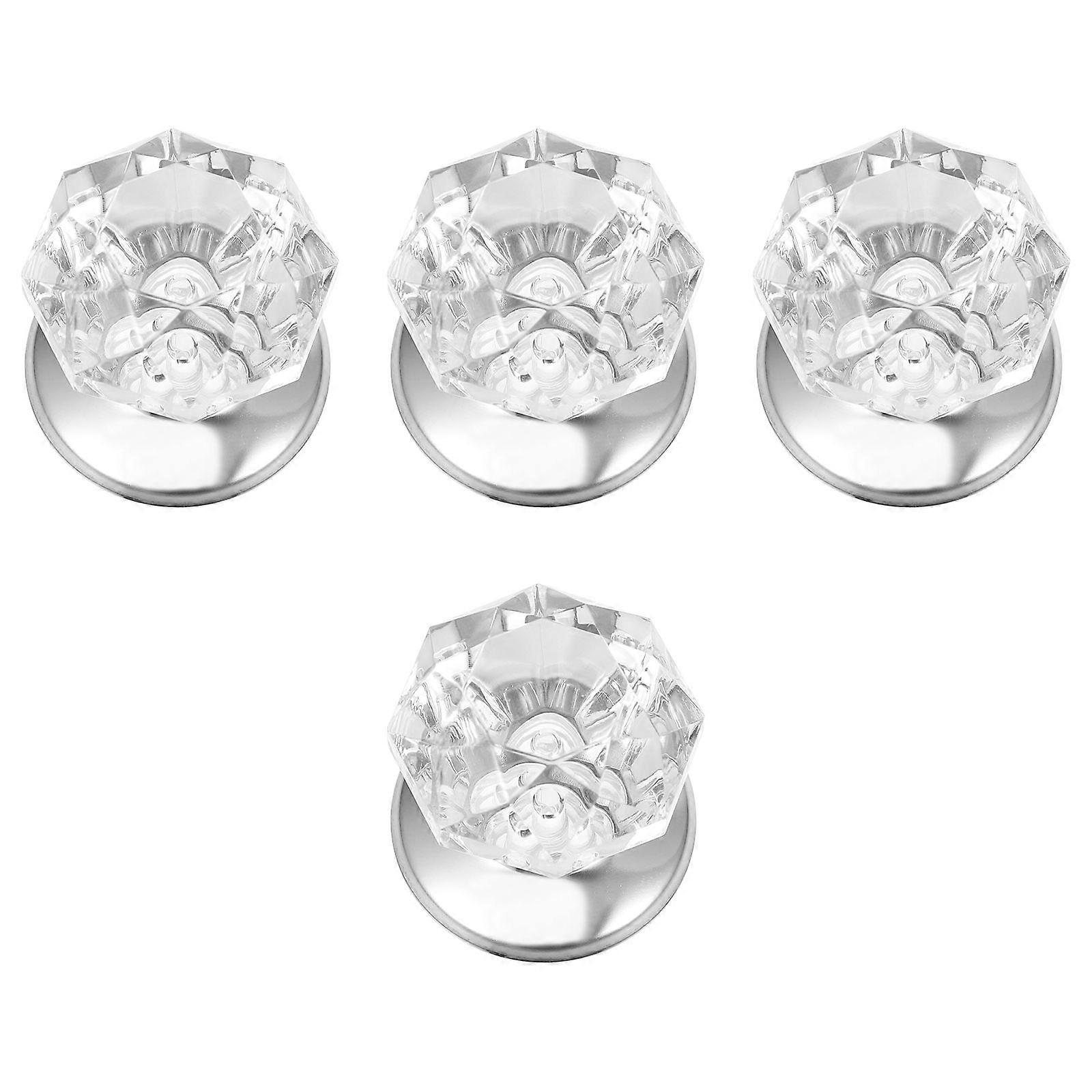 Comfortable Grip Pan Lid Handles Ideal For Home Cooks Assorted Color Detachable 4Pcs