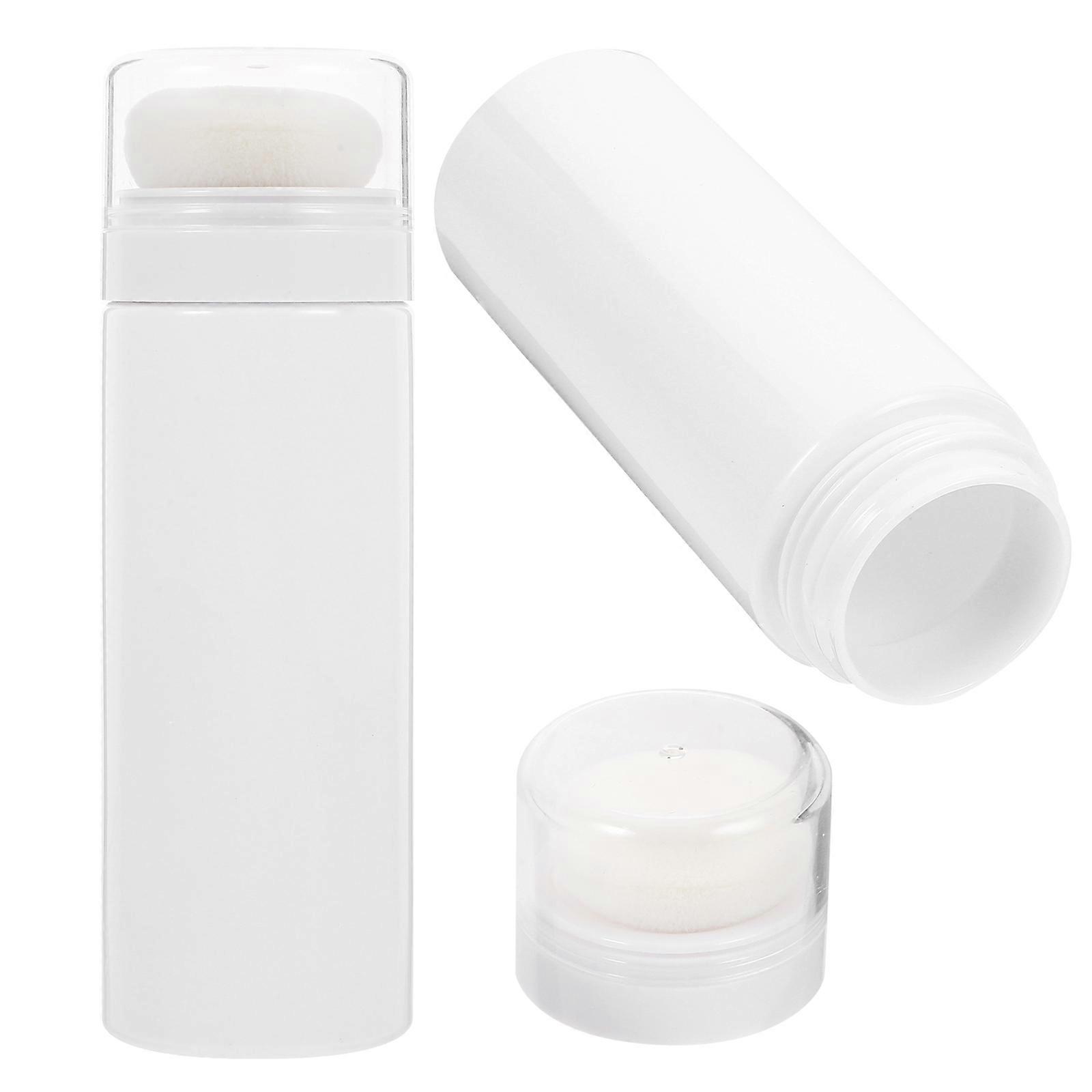 2pcs Containers with Infant Talcum Powder Bottles