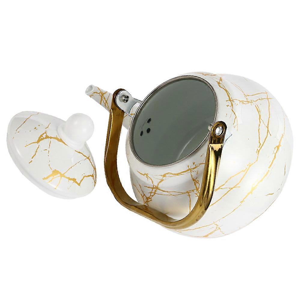 Enamel Coffee Pot Multi-Function Tea Kettle for Home Restaurant 1Set