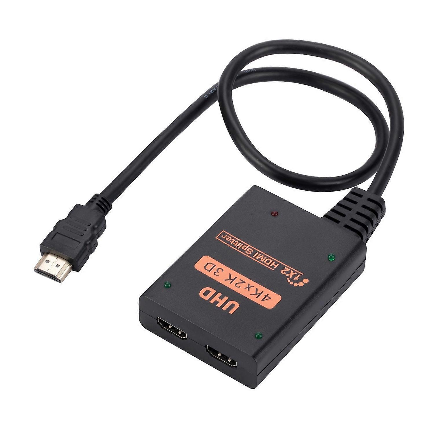 1 en 2 sorties HDMI 4K HD Video Splitter