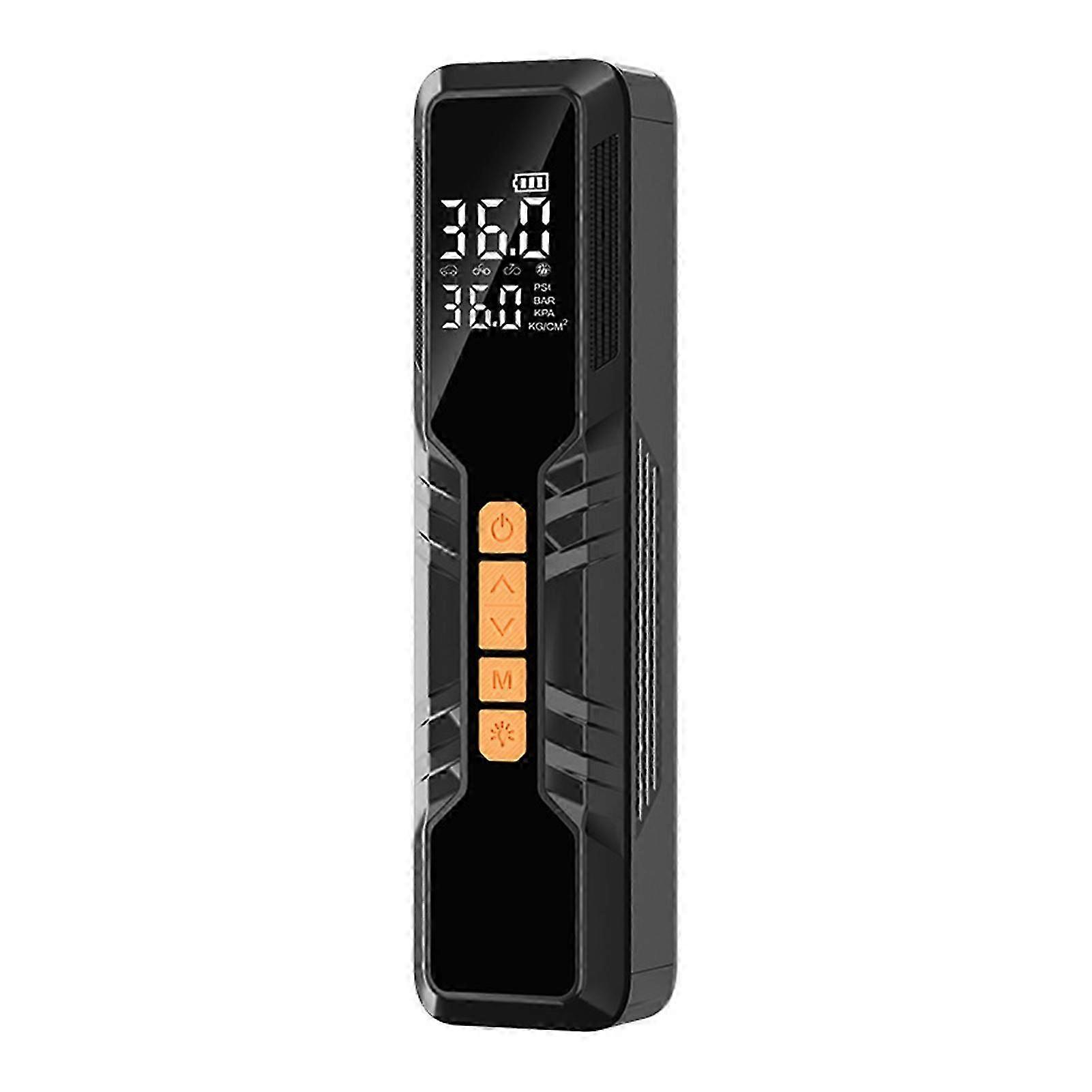 Tire Inflator Air Compressor with LED Light Digital Display Brushless Motor Low Noise Rechargeable Wireless Inflator Air Pump Set 2025