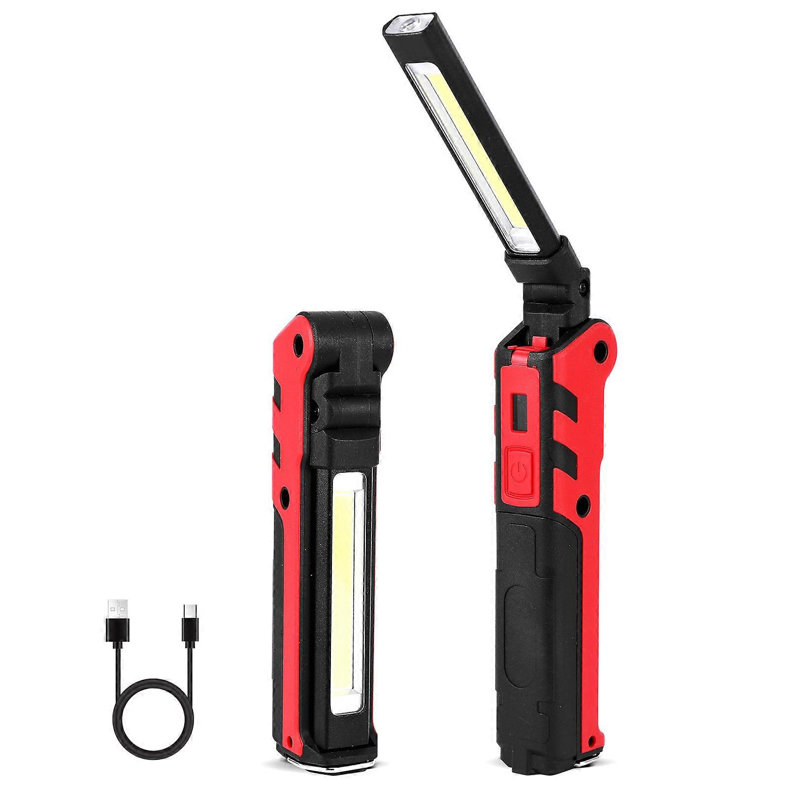 Foldable Multi-function COB Rechargeable Work Light Inspection Lamp