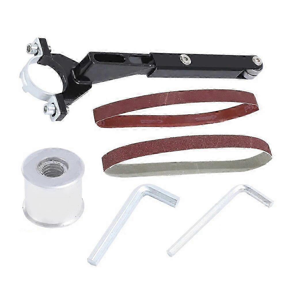 Angle Grinder Modified Sand Belt Machine Belt Grinder Modification Machine for Model 100 125 Angle Grinder Modification Tool DIY SZRH A-V