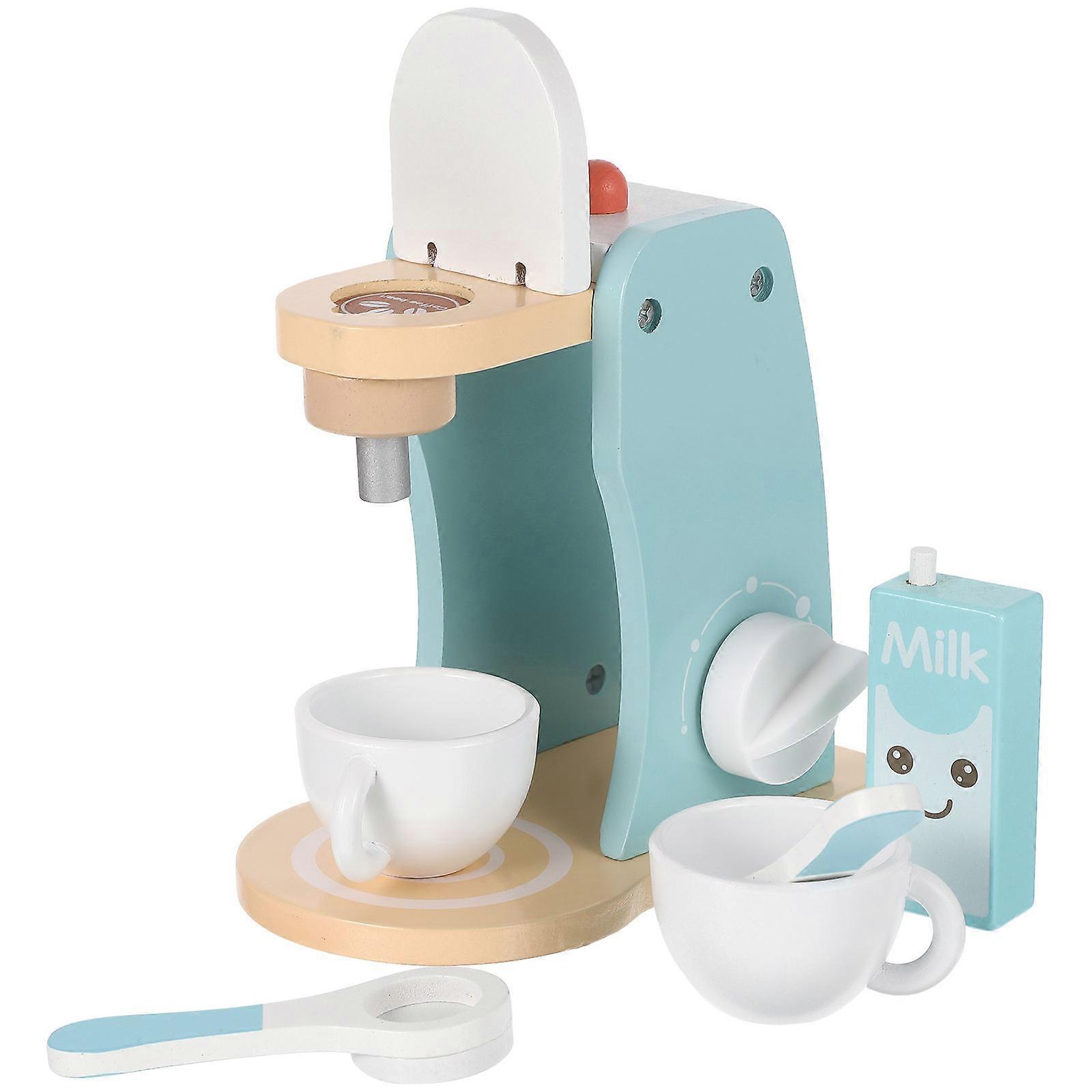 1 Set Mini Coffee Machine Kit Simulation Plaything for Playing House