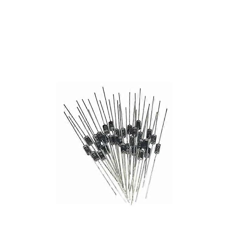 HER108 1A 1000V 1KV DO-41 High Efficiency Rectifier Diode 50PCS Pack, Reliable Voltage Rectification for Electronics