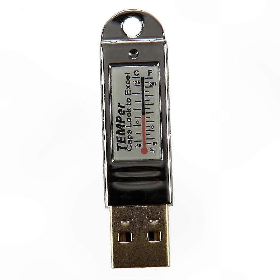USB Temperature Data Logger for PC Laptop with Sensor Thermometer Recorder