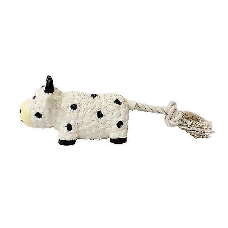 1 piece string cow toy squeezing sound toy