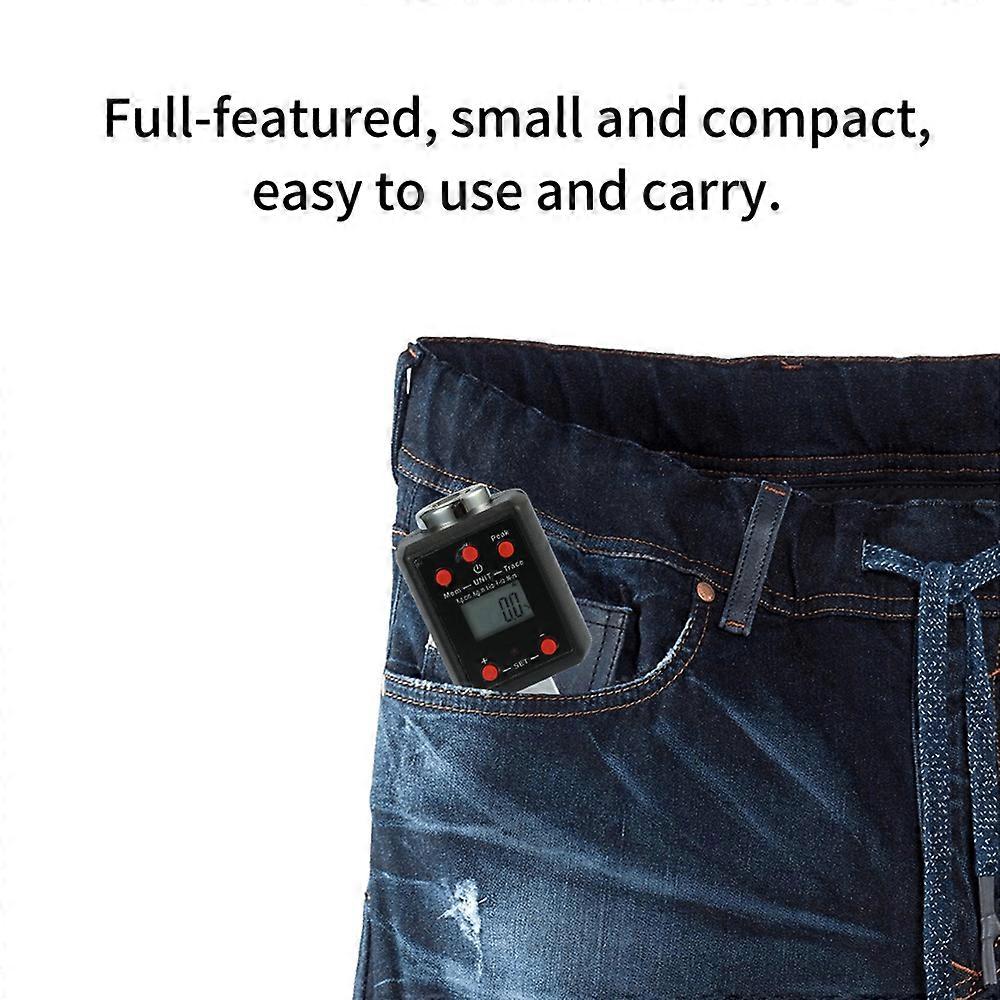 High Precision Electronic Digital Display Torquemeter Adjustable Torque Meter 6.8-135Nm Professional Universal Wrench