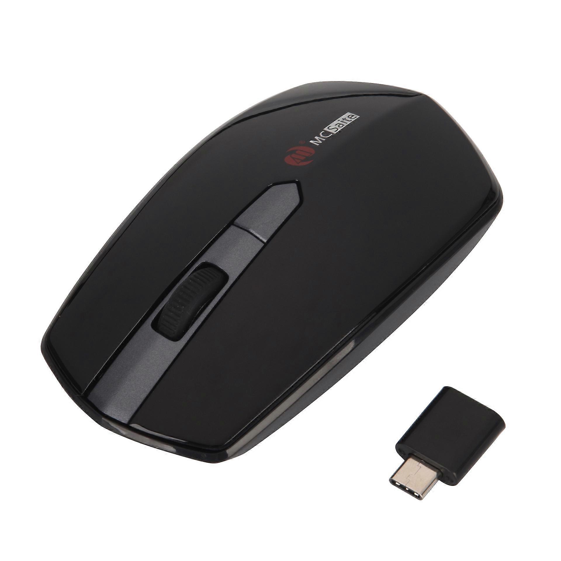 MC-369AG wireless type-c mouse mini ultra-thin compact office home game business USB-C interface black