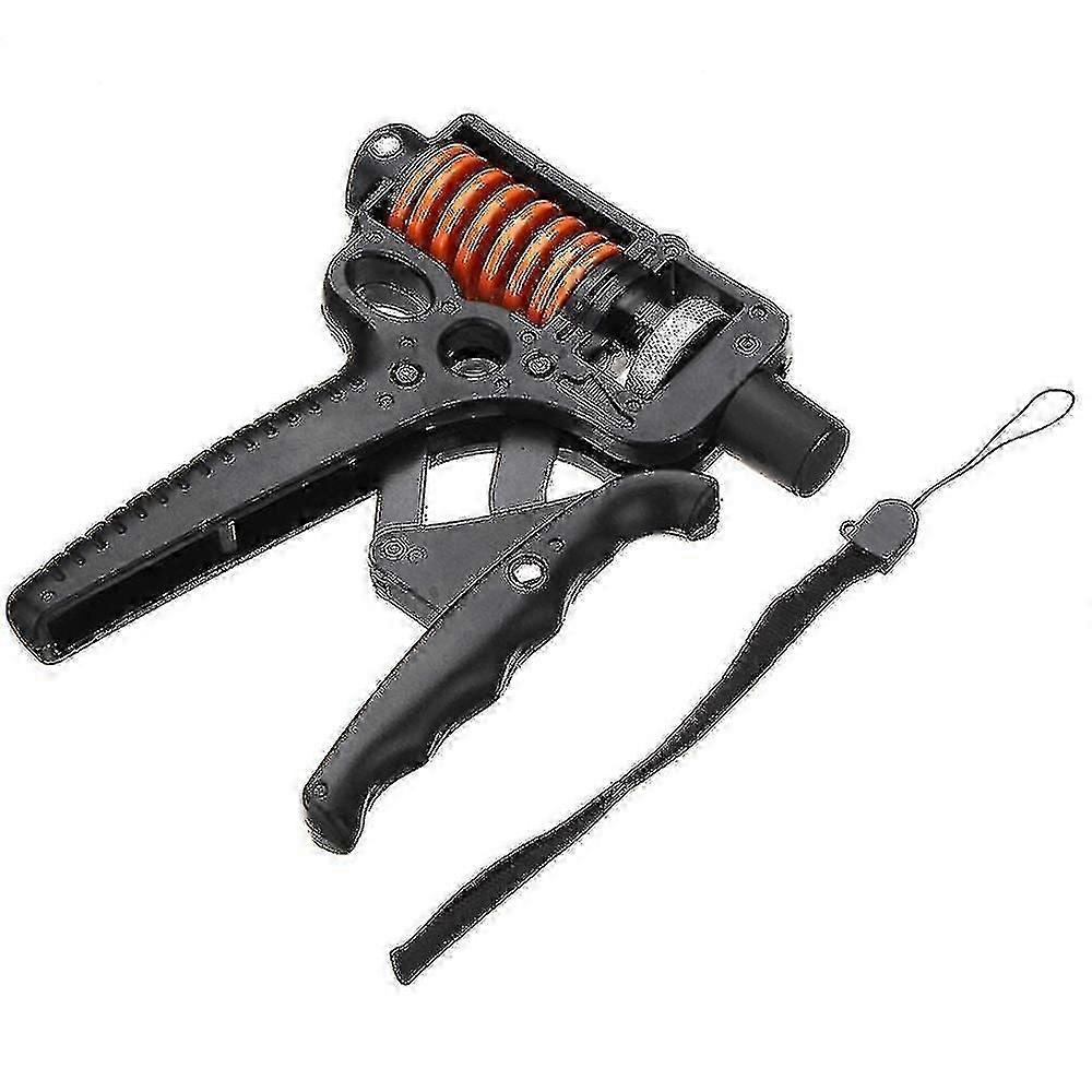 10 80kgマッスルトレーナーハンドグリップ強化フィットネス機器(ブラック)