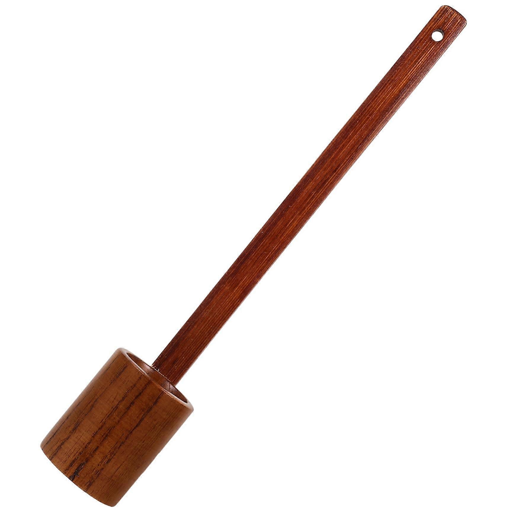 Wooden Wine Ladle Long-Handle Dipper, Smooth Surface Kitchen Tool for Wine Service and Sauces
