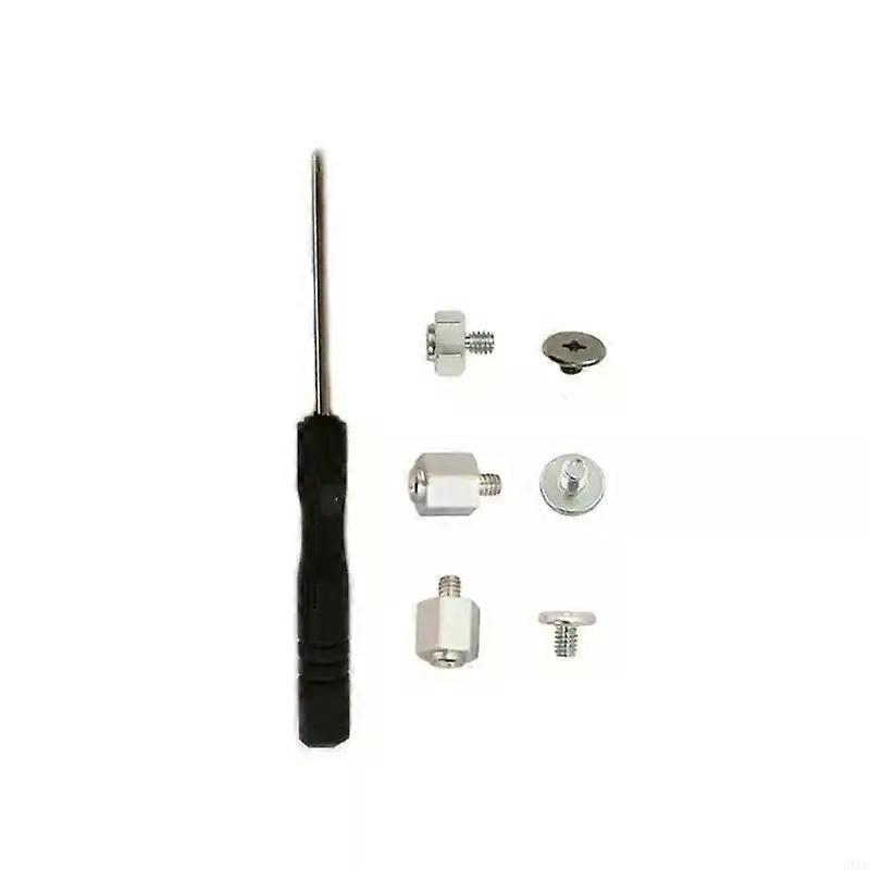 SSD Mounting Scews External Flat NVMe Screw for M2 Carbon Steel Nut Philip for Head Screw with Screwdriver