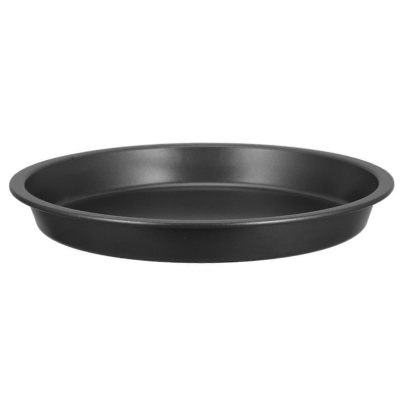 Stainless Steel Non Stick Round Pizza Baking Tray for Oven Use – Multi Purpose Kitchen Bakeware for Pizza, Pancakes & Vegetables – Home &