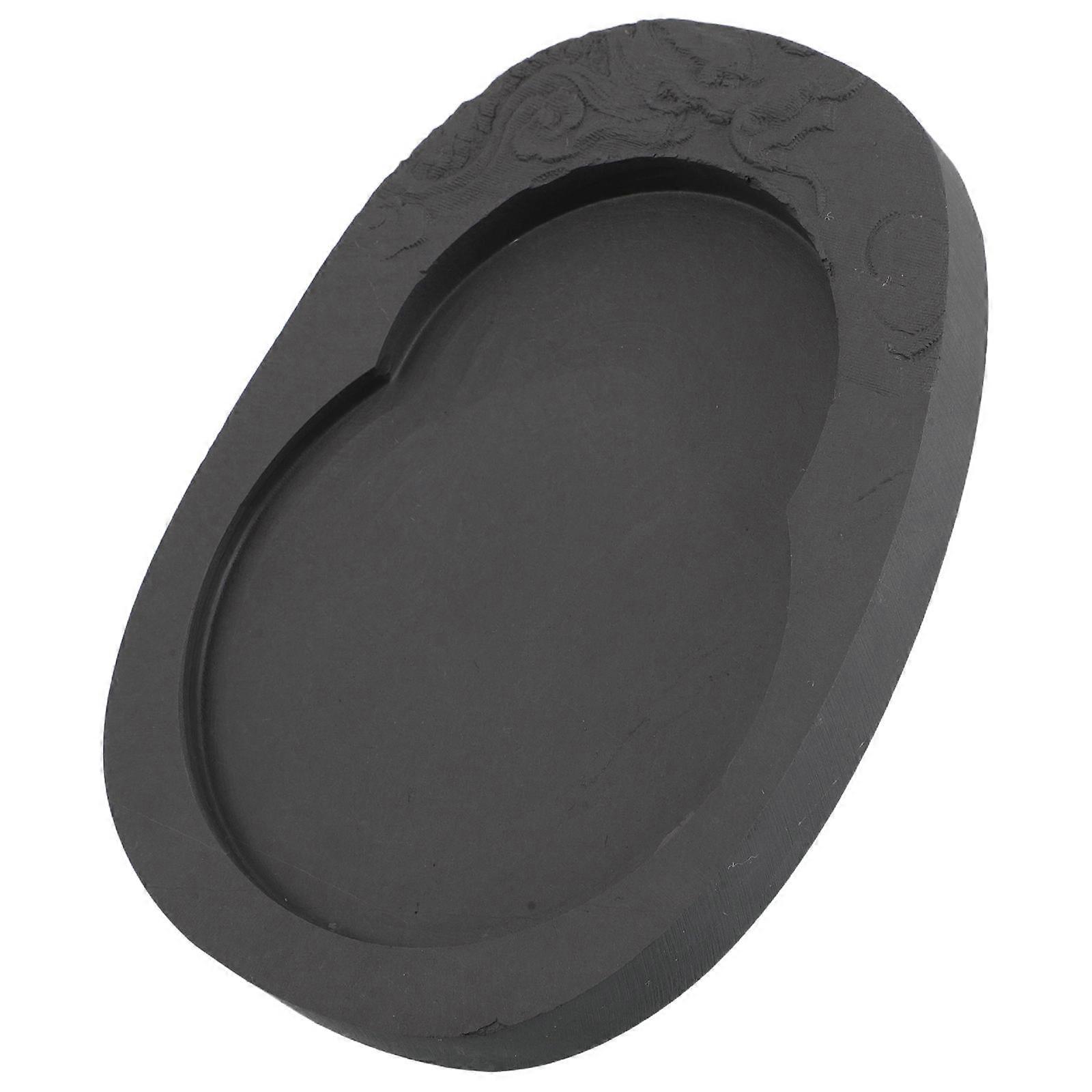 Inkstone for Calligraphy Stone with Lid for Drawing 1Set