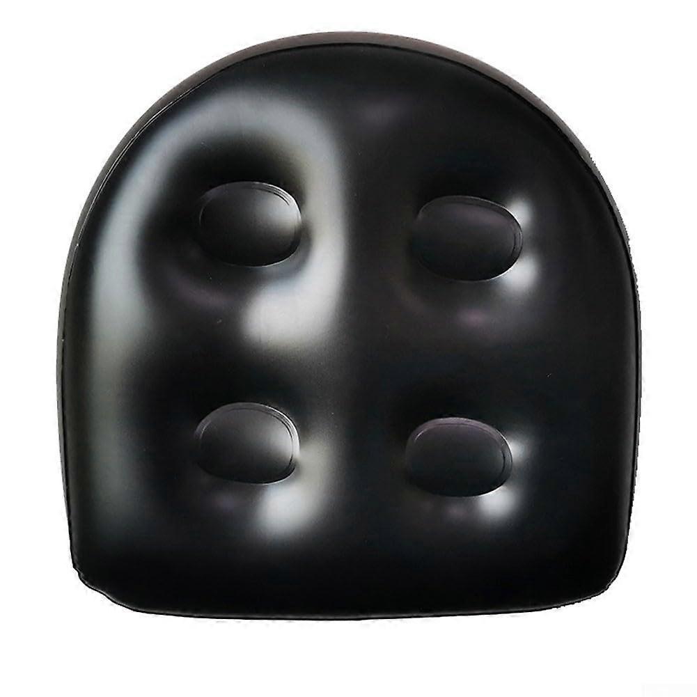 Waterproof Inflatable Spa Tub Lightweight Design with Comfortable Cushioning Features (black)