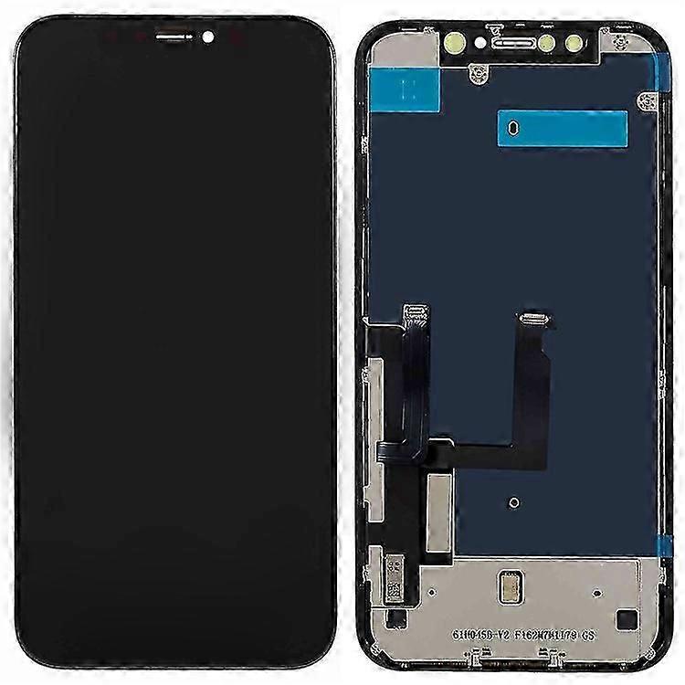 XR 6.1" LCD Screen & Digitizer Assembly Replacement - ZY In-Cell Tech, No Logo, Grade C