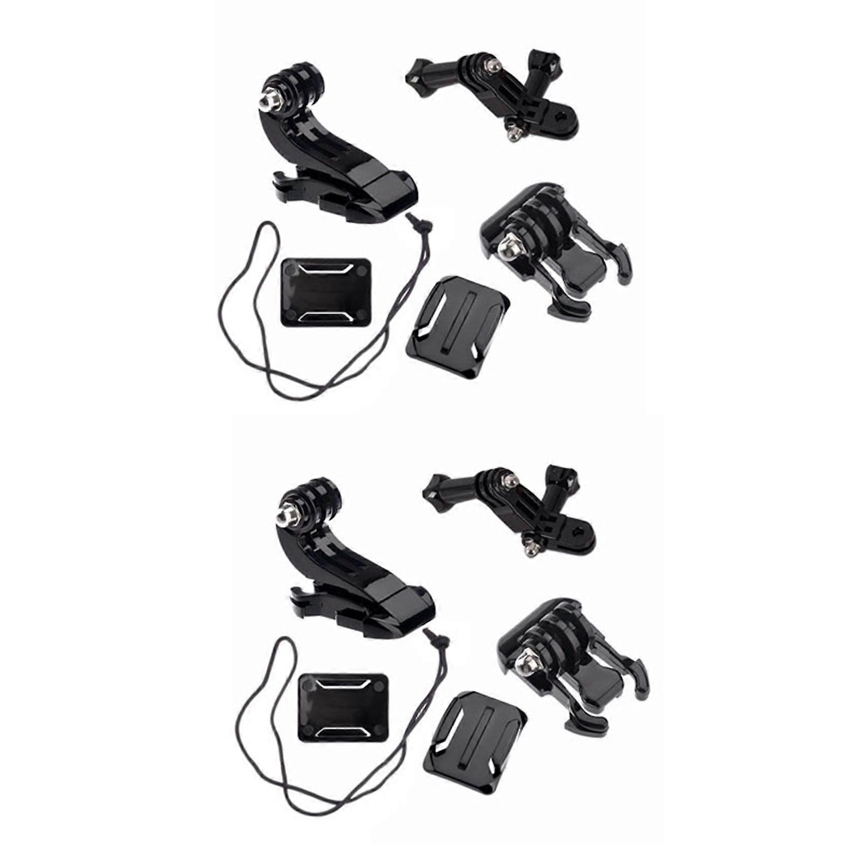 2X Action Camera Accessories Set for Hero 5 3 4 4K SJ4000 Chest Strap Base Mount Go Pro Kits