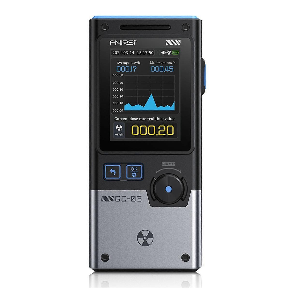 -03 Electromagnetic Radiation Detector Measures Black