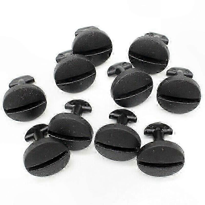 Rear Bumper Tow Hook Cover Clips for SUVs - 10 Pack Fastener Clips Compatible with Multiple Models