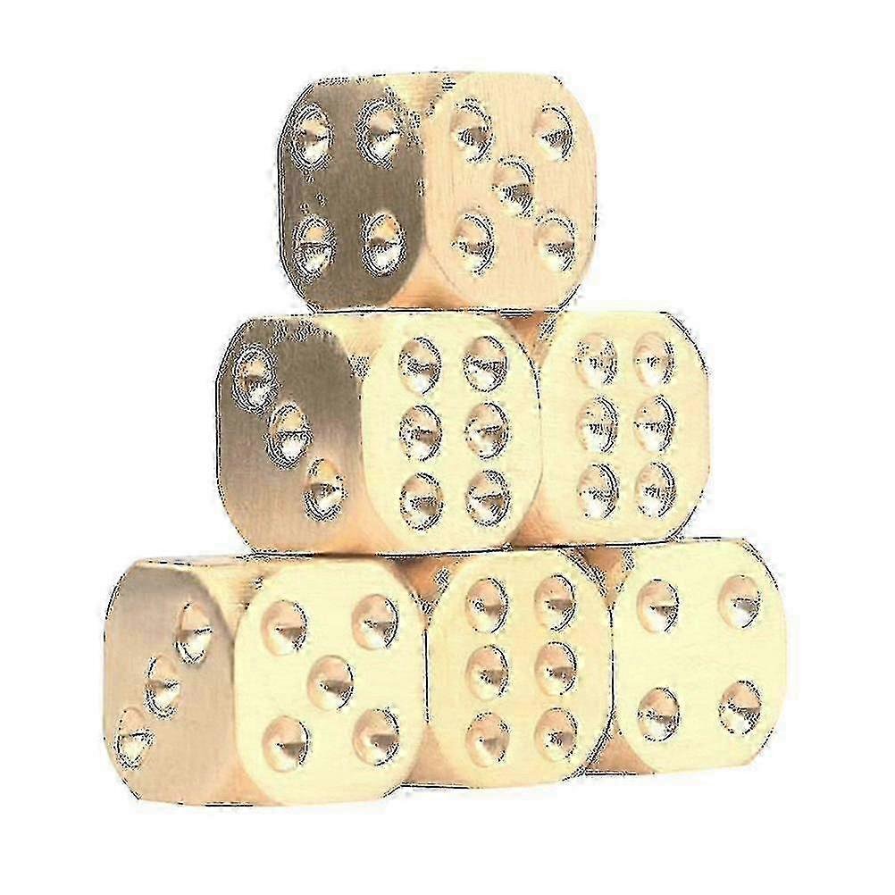 Premium Metal Mahjong Dice Set - Durable and Stylish for Pub and Ho...