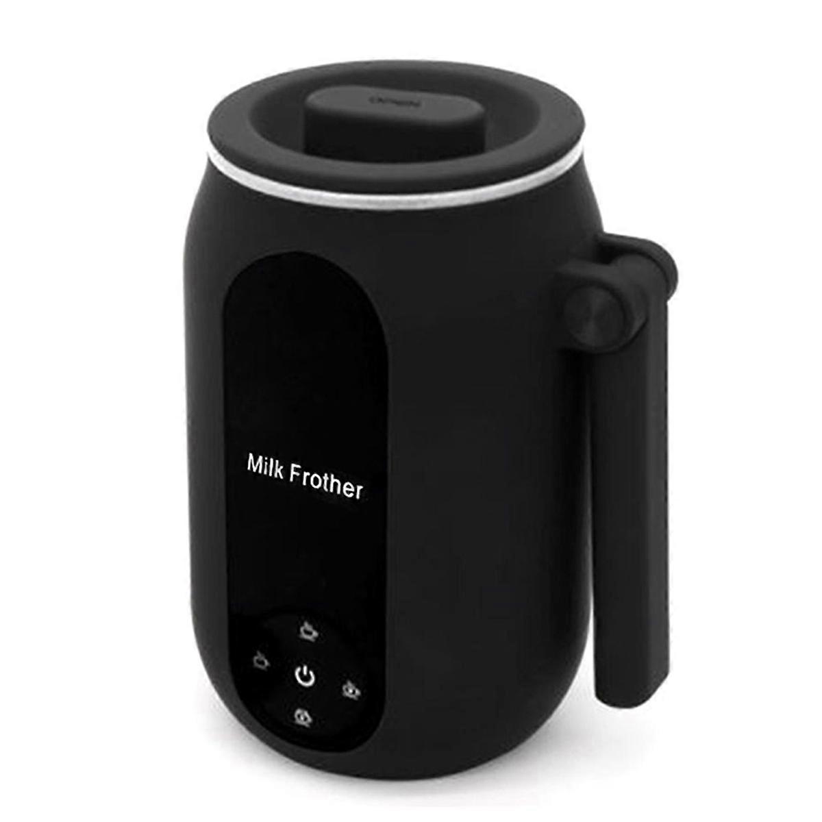 Electric Milk Frother Cooker for Frothing Milk Steamer with Rotatable Handle Foam Maker for Coffee/Latte/Cappuccino UK