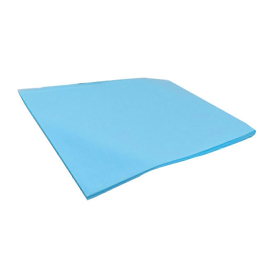 Disposable NonWoven Bed Sheet for Beauty Shop Spa Salon Ideal for Lying Blue LightweightBreathable 10Pcs