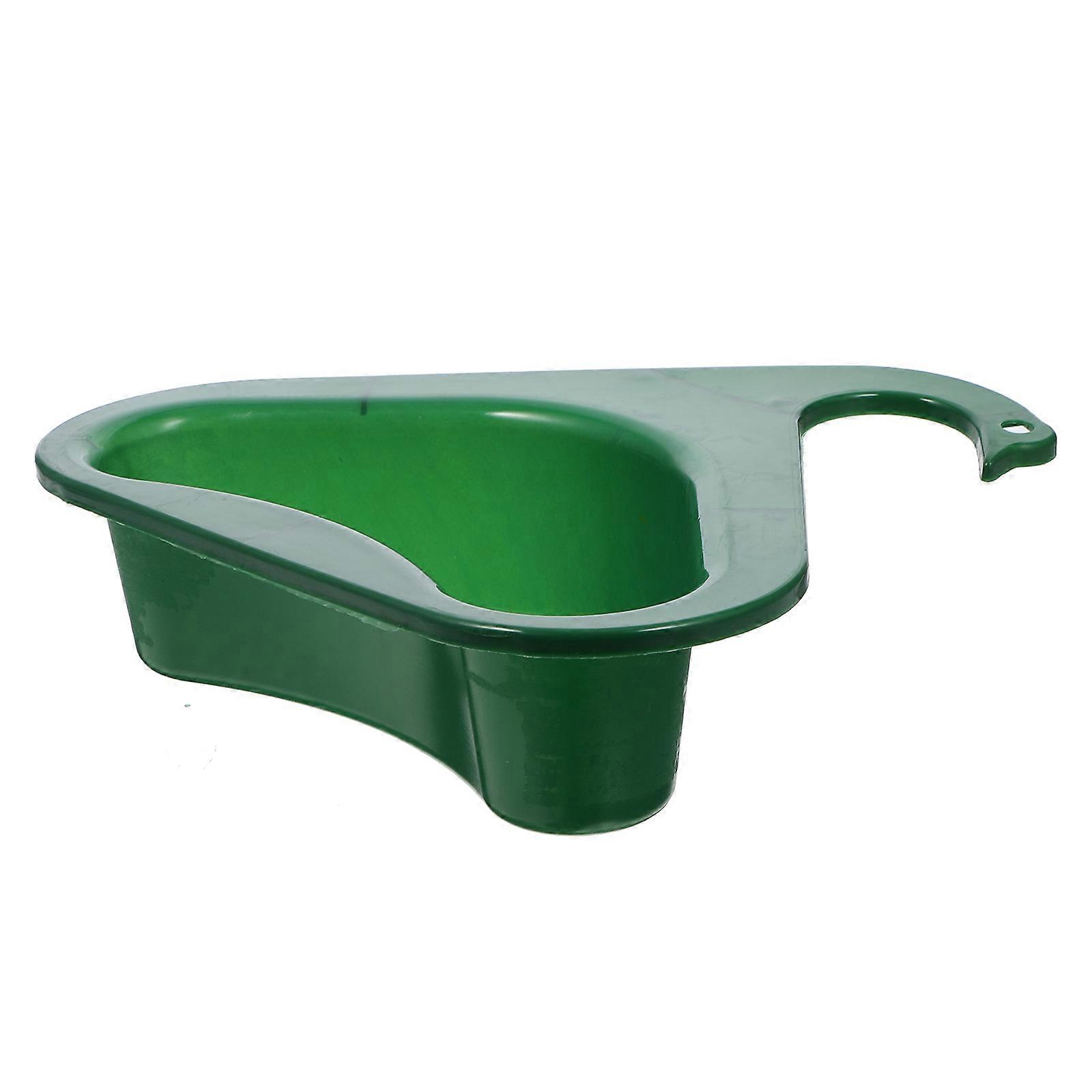 Waste Strainer Sink Kitchen Swan Triangular Corner Drain Basket Plastic