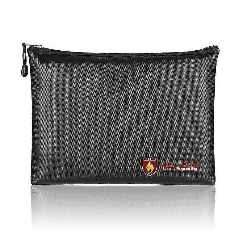תיק מסמכים חסין אש Luxora קופסת כסף חסין אש חסין אש עמיד למים