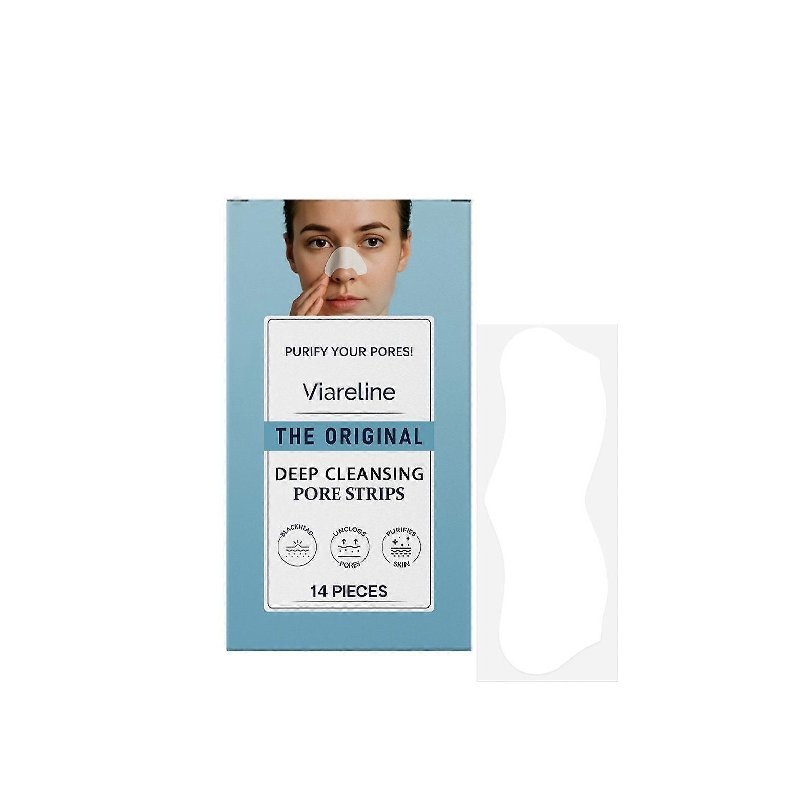 Nose Strips, Deep Cleansing Pore Strips for Nose, Blackhead Pore Strips, Nose Blackhead Remover Strips, Blackheads Removal Strips for Nose