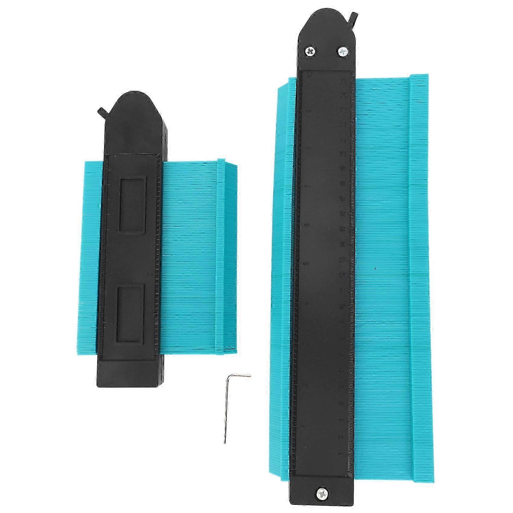Contour Gauge with Locking Mechanism - 5 & 10 Inch Contour Duplication Gauges - Profile Shape Copy Tool