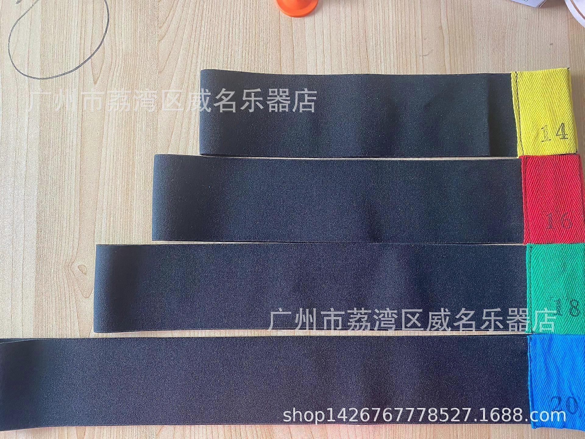 8PCS Cymbal Mute Pads: Elastic Drum Practice Silencer for Quiet Drumming and Hearing Protection Stripe for 14 16 18 20 Inch Cymbals