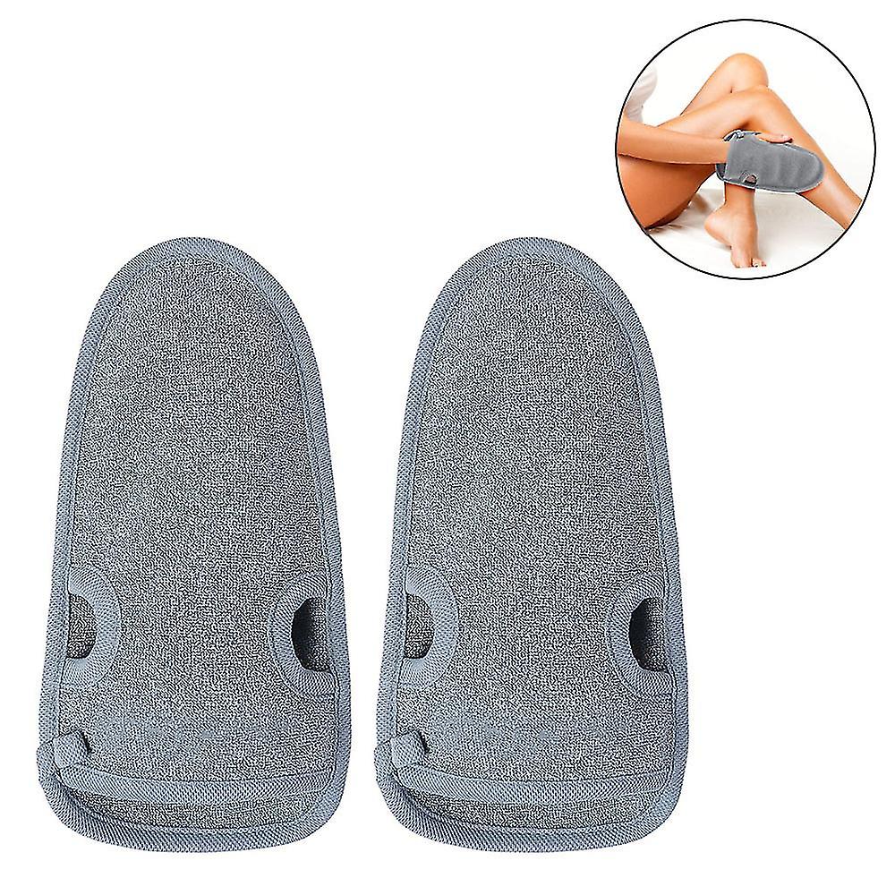 2pcs Exfoliating Gloves,tan Scrubbing Remover Cleansing Gloves