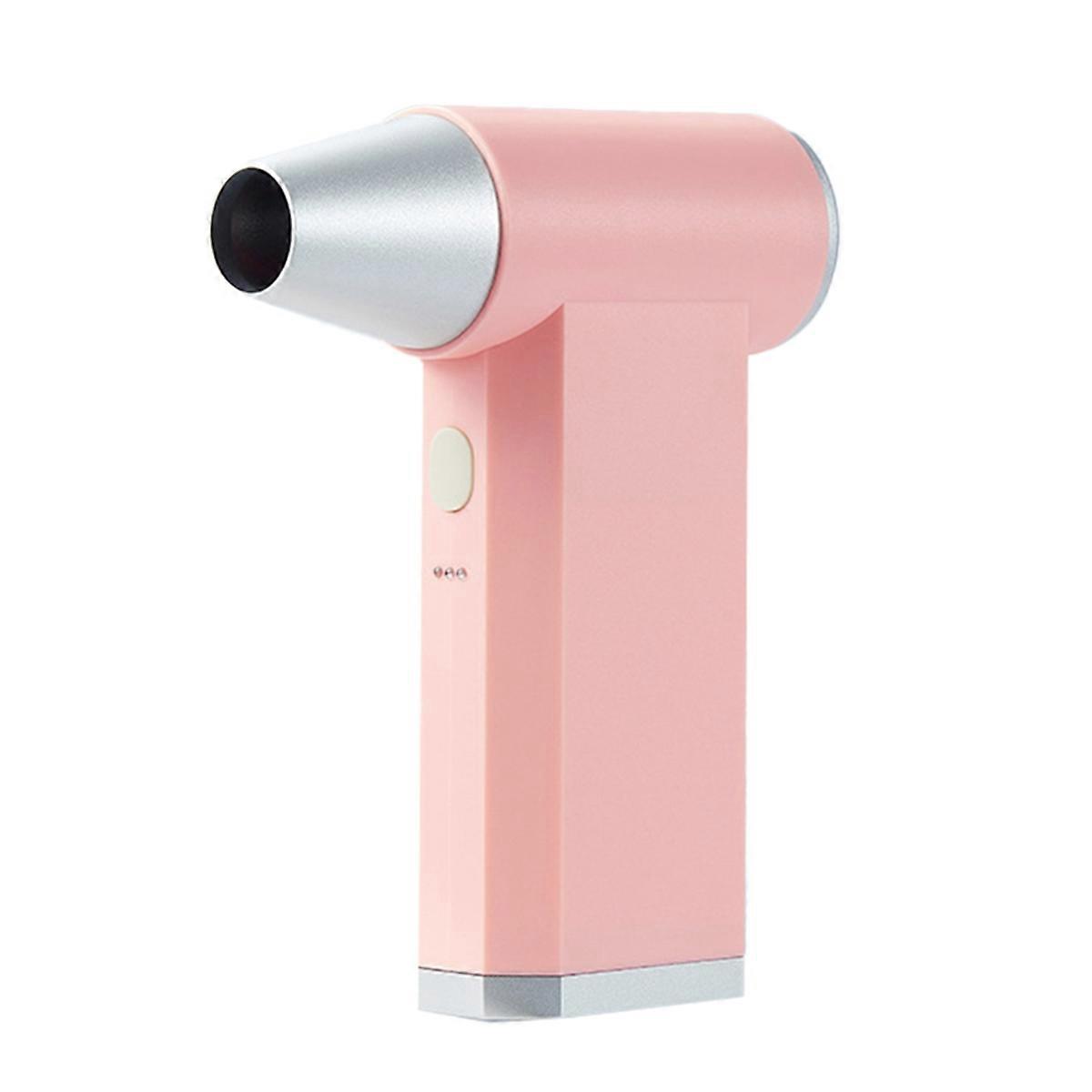 Mini Turbo JetFan Handheld 130000 RPM Wind Speed 50m/S Powerful Duct Blower for Efficient Air Movement Pink