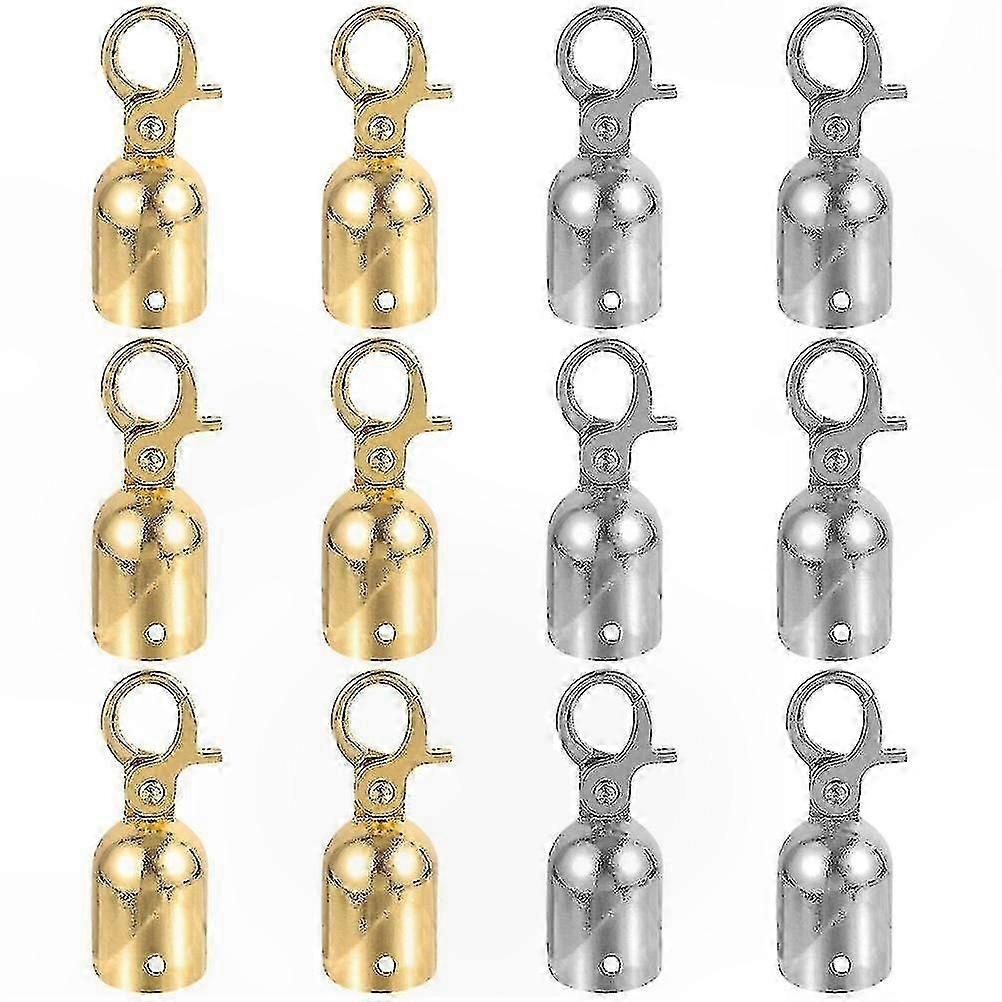 12 Pack Rope End Hooks for Guardrails and Stanchions Fastening Solutions