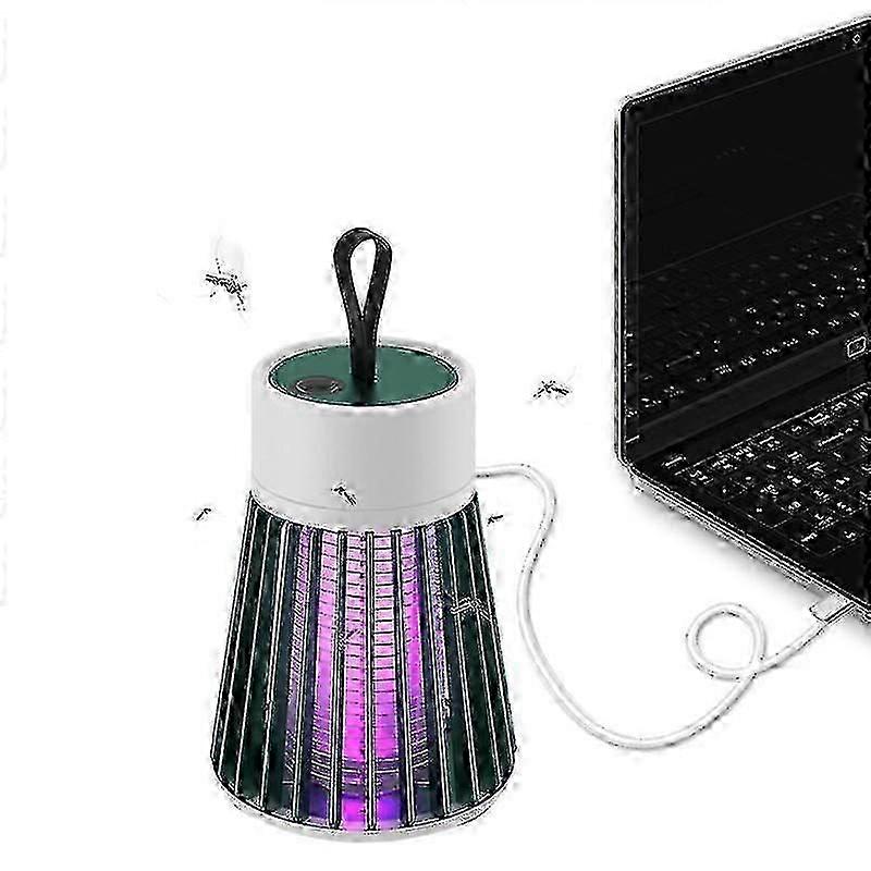 Électrique Mosquito Killer LED Light Trap Fly Bug Insect Répulsif Lampe de camping Vert SZRH A-W