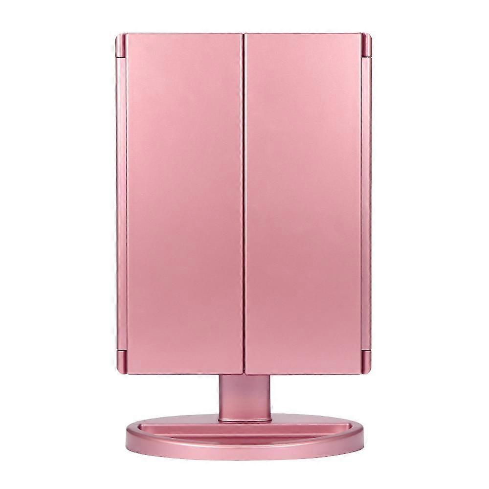 Specchio Specchio Specchio Bellezza Desktop USB Smart Touch Specchio di bellezza Specchi piegati Specchio