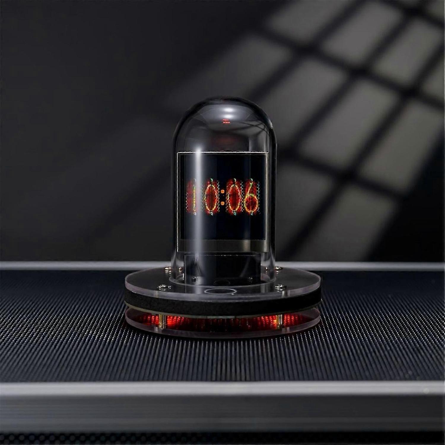 Upgrade Bitcoin Price Tracker Nixie Tube Alarm Clock with Colorful RGB  Lights WIFI Weather Station D