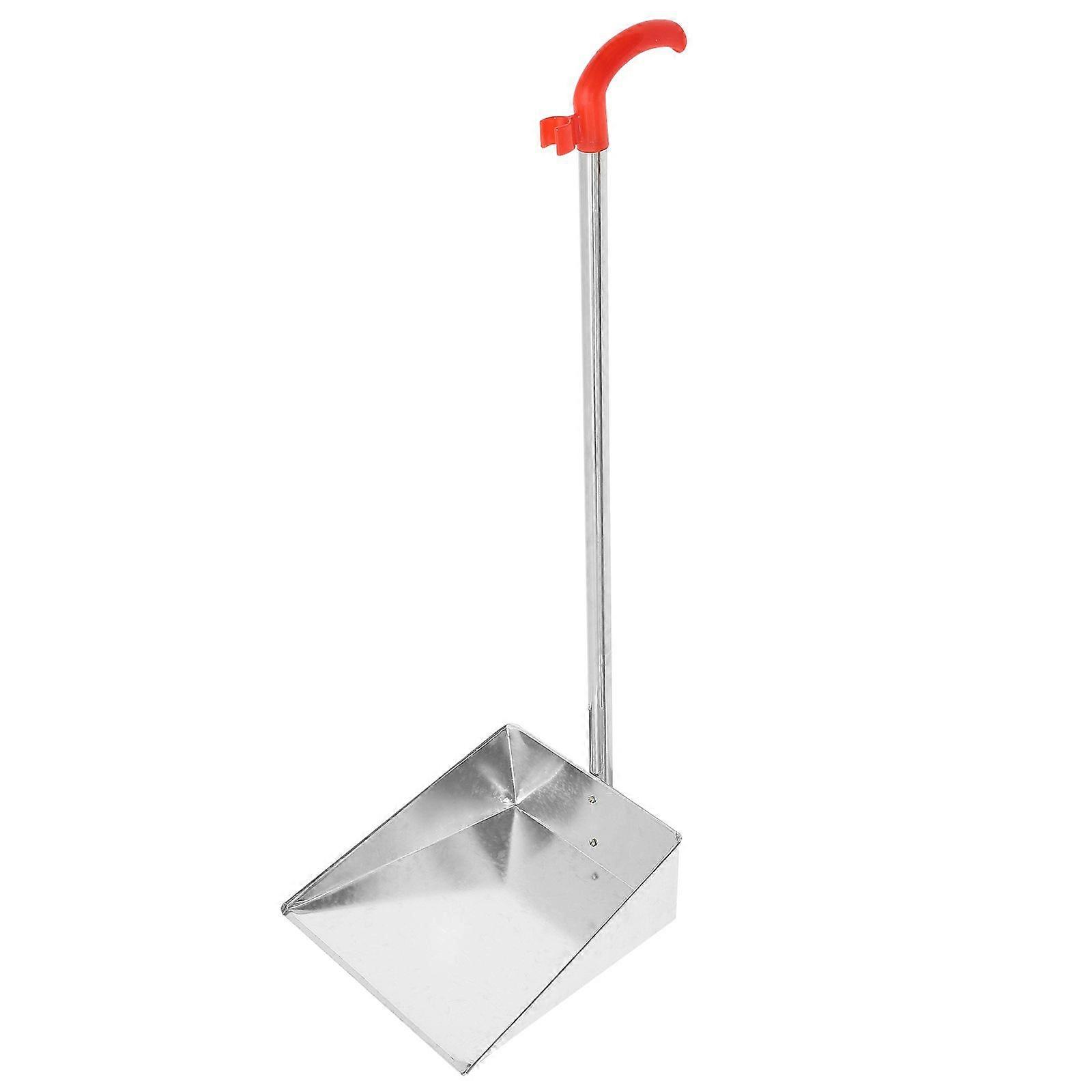 Dust Pan with Long Handle Vertical Dustpan Outdoor Indoor Dustpan Indoor Dustpan