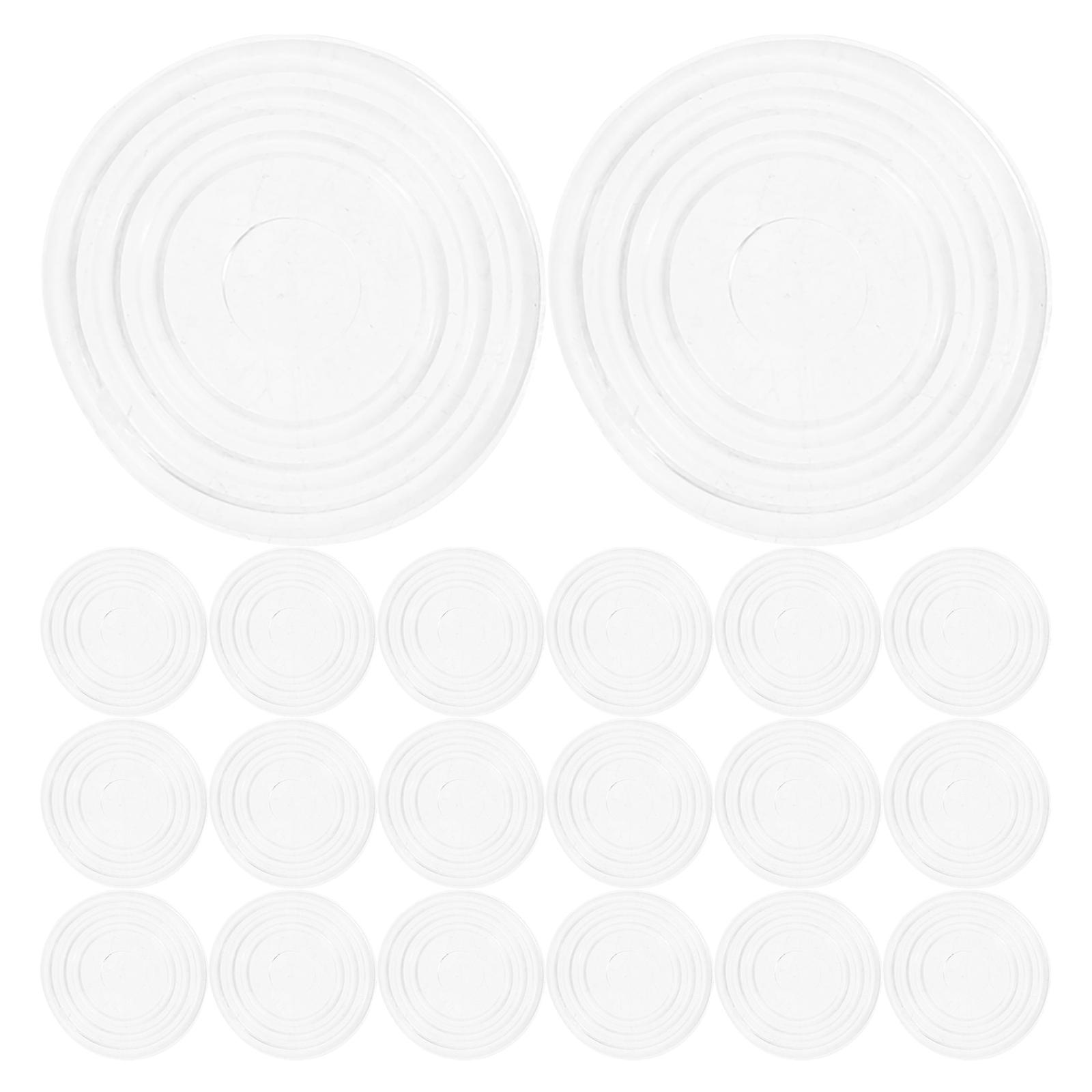 Furniture Anti-Slip Pads Durable PVC Furniture Cups for Home Use 100Pcs