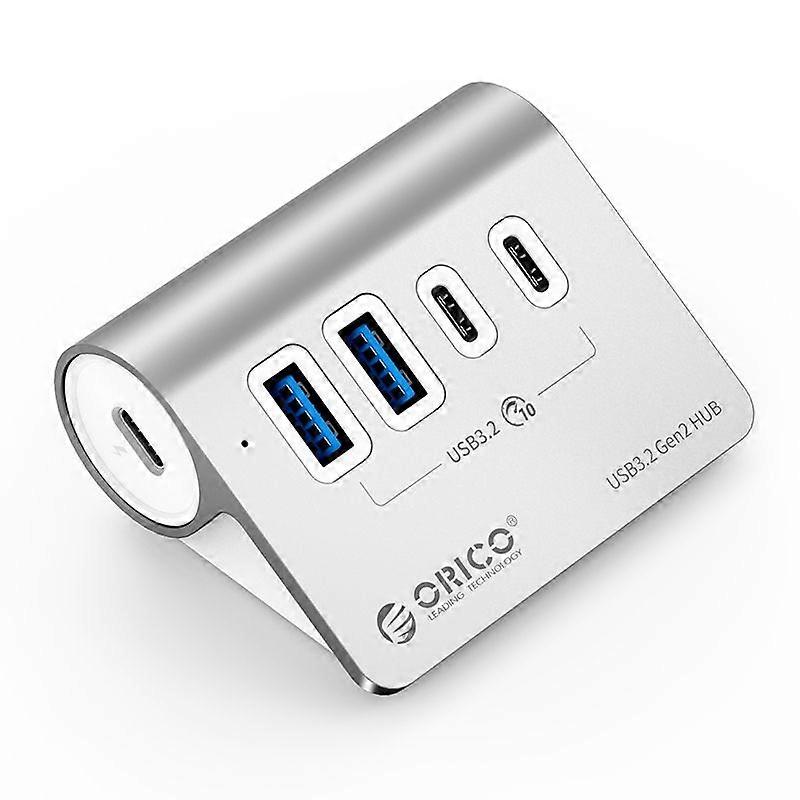 Aluminum Alloy 4-Port USB 3.2 Gen2 10Gbps HUB