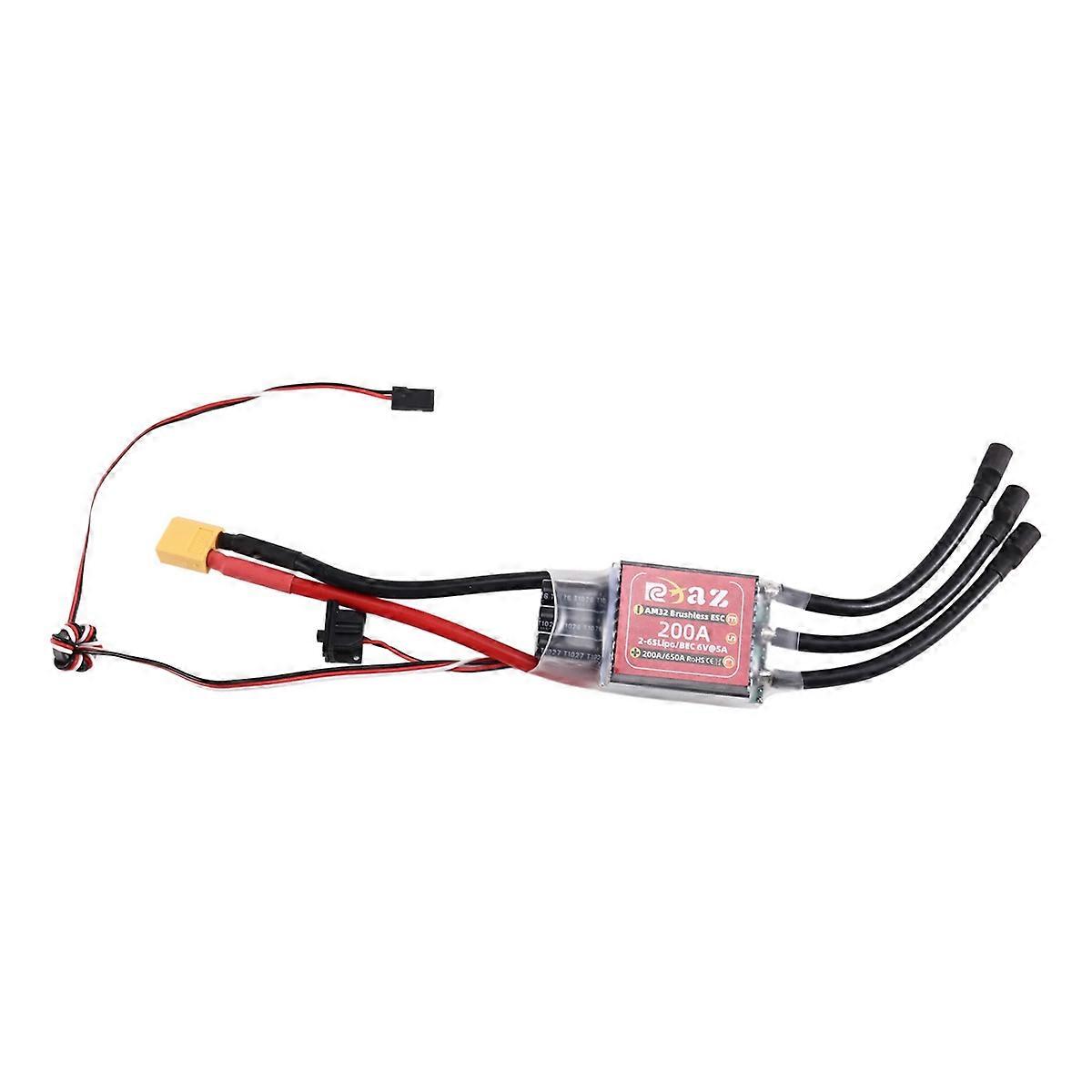 AM32 Programming Brushless for 1/10 1/8 RC Crawler Car Axial SCX10 TRX4 200A