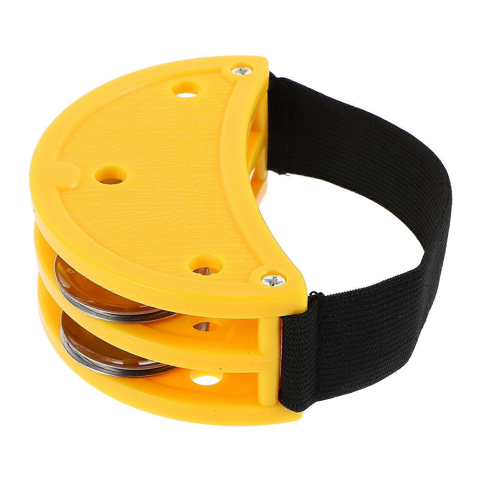 Macrogu Companion Foot Percussion Tambourine for Adults with Double Row Bells
